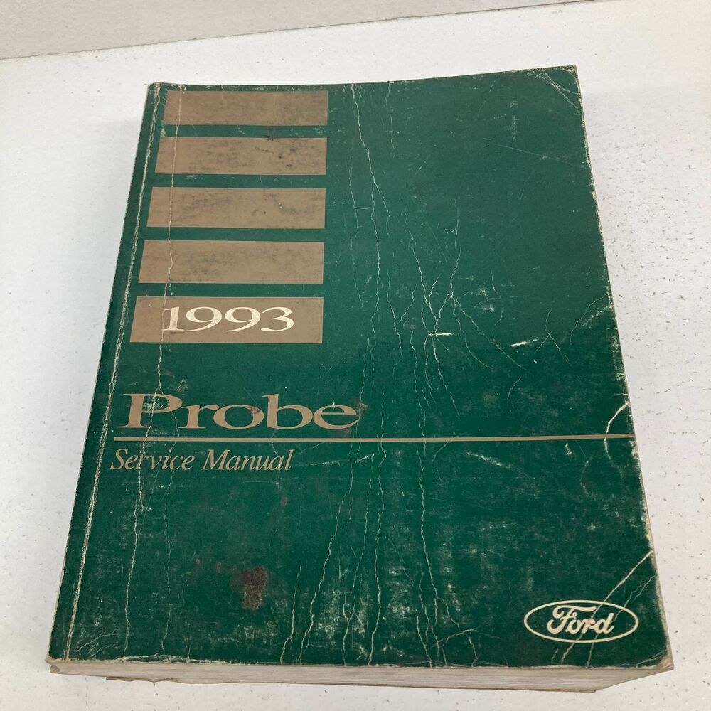 1993 Ford Probe Dealer Service Repair Manual